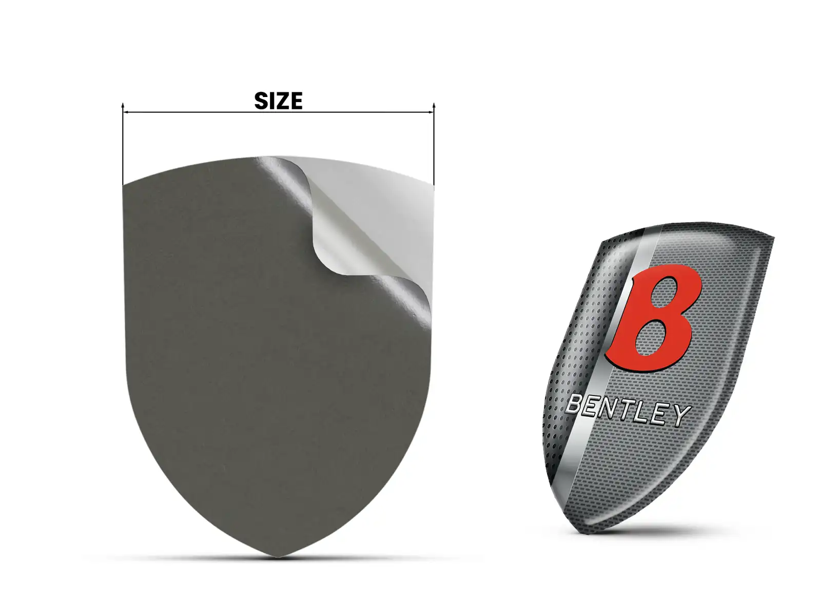 Bentley Epoxy Domes Sticker Edle Edition Premium Domes